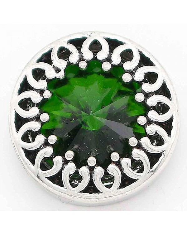 Monarch Bijoux - Irish  Lass Emerald  - Classic Snap  (Snap Line)