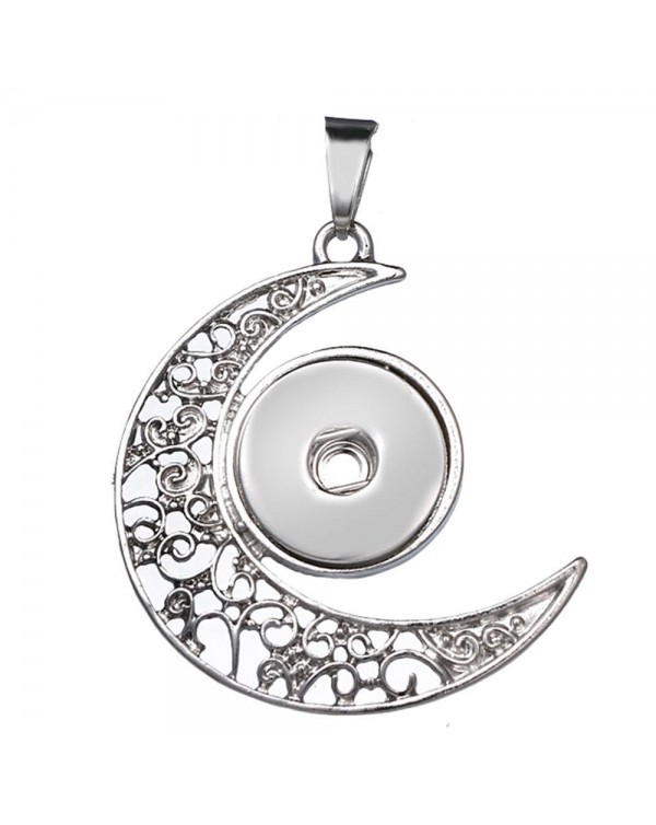 Monarch Bijoux - Filigree Moon Necklace (Snap Line)