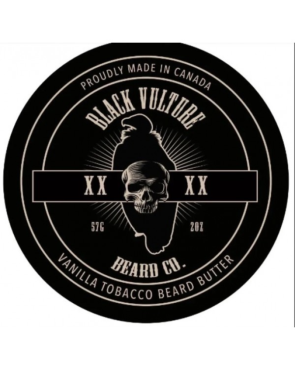 Black Vulture Beard Co. -  Vanilla Tobacco Luxury Beard Butter