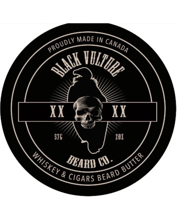Black Vulture Beard Co. - Whiskey and Cigars Luxury Beard Butter