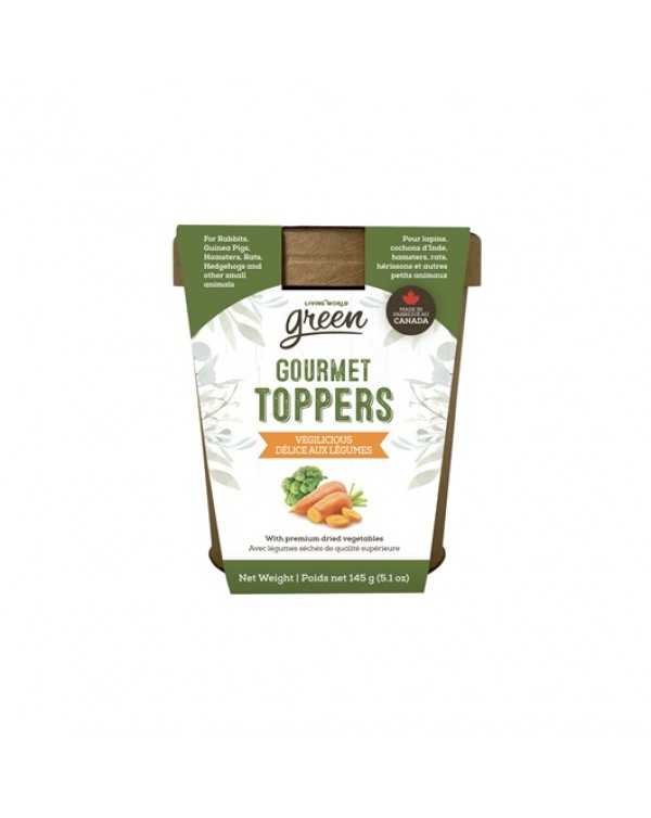 Living World Green Gourmet Toppers - Vegilicious - 145 g (5.1 oz)