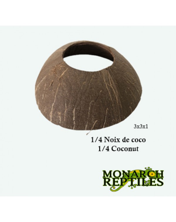 Monarch Reptiles - 1/4 coconut