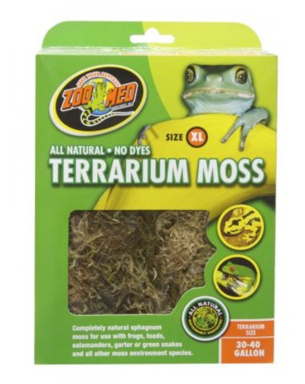 Zoomed - Terrarium Moss - 30-40 gal
