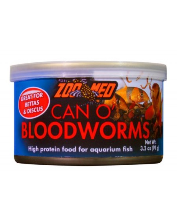 Zoomed - Can O Bloodworms -3.2oz