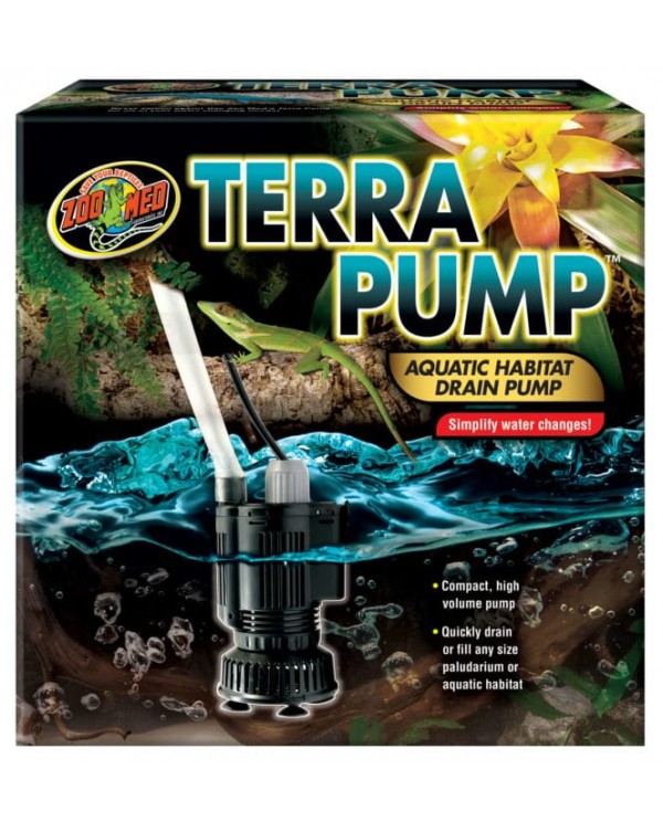 Zoomed  Terra Pump Drainage Pump Tank Or Paludarium