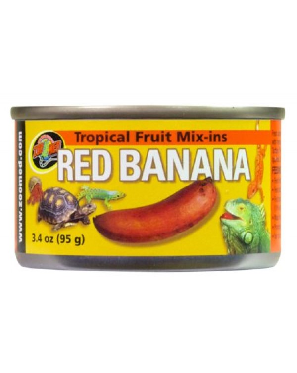Zoomed Tropical Fruit Mix-ins Red Banana -4oz