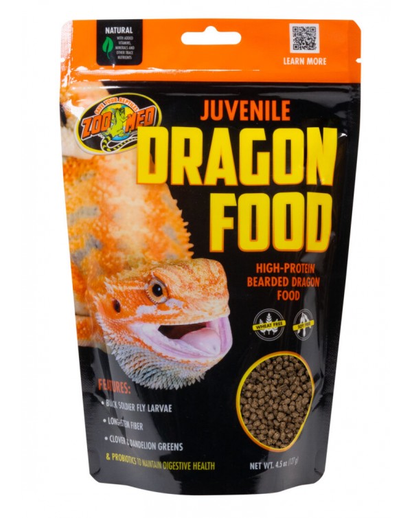 Zoomed - Juvenile Dragon Food  - 4.5 oz 