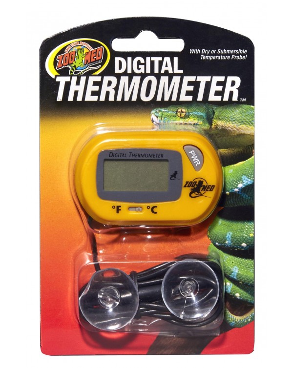 Zoomed Digital Terrarium Thermometer
