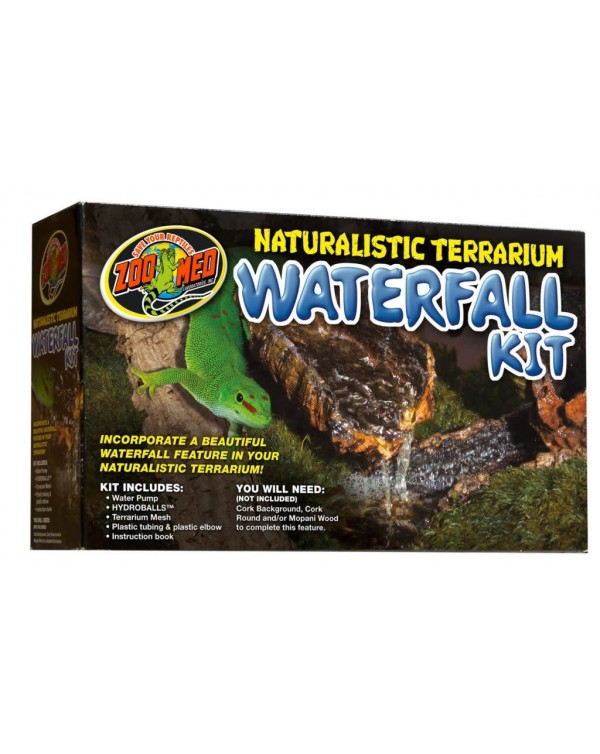 Zoomed - Naturalistic Terrarium  -WaterFall Kit