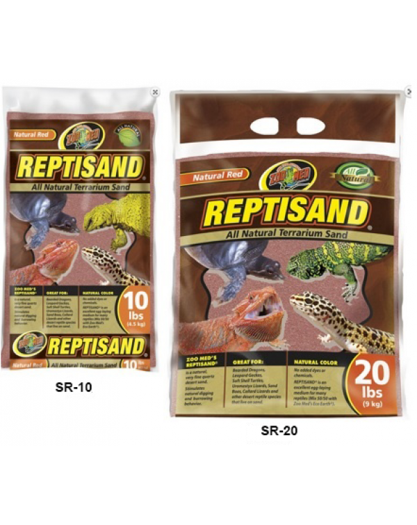 Zoomed - Reptisand Natural Red -10lb.
