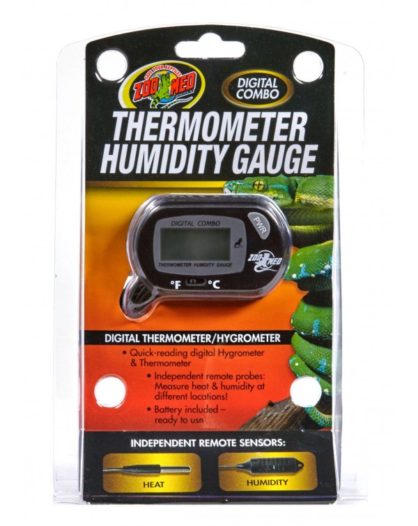 ZooMed Digital Combo Thermometer Humidity Gauge